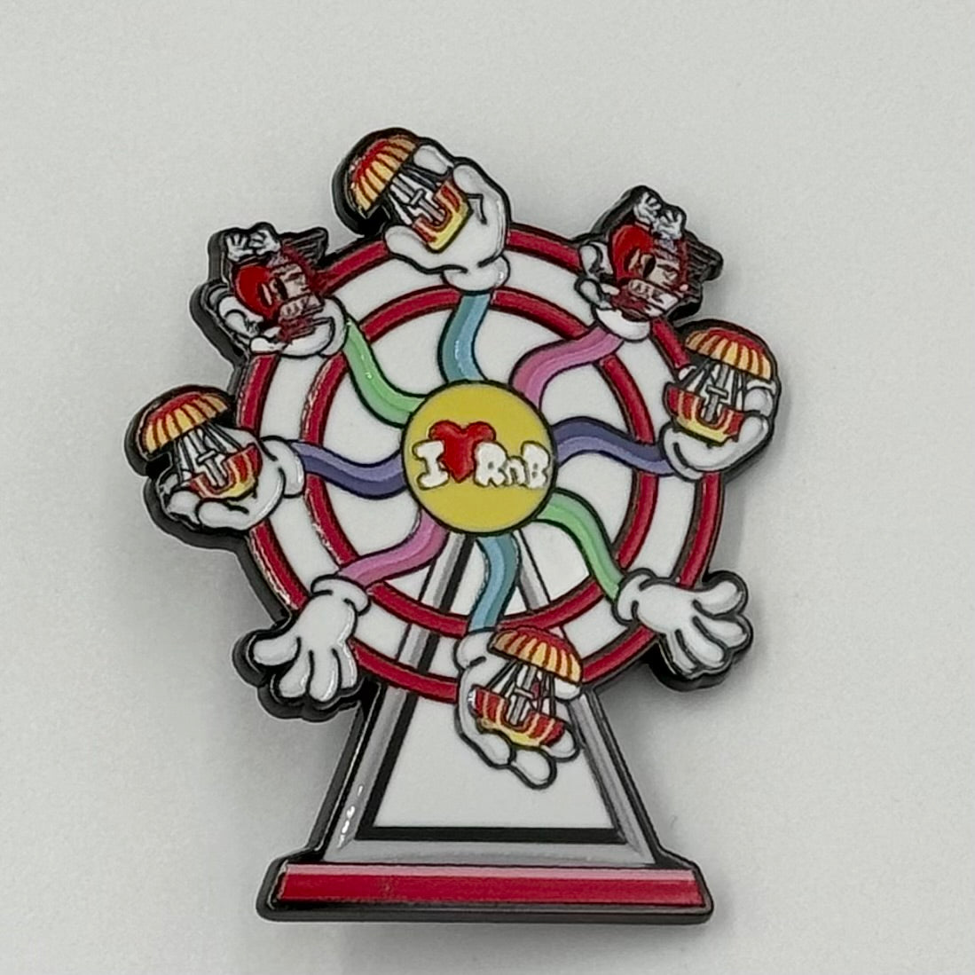 I Love RnB Ferris Wheel Pin