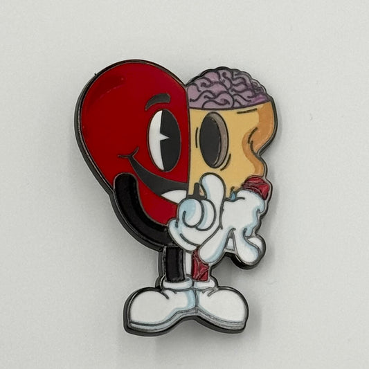 I Love RnB LA Heart Pin